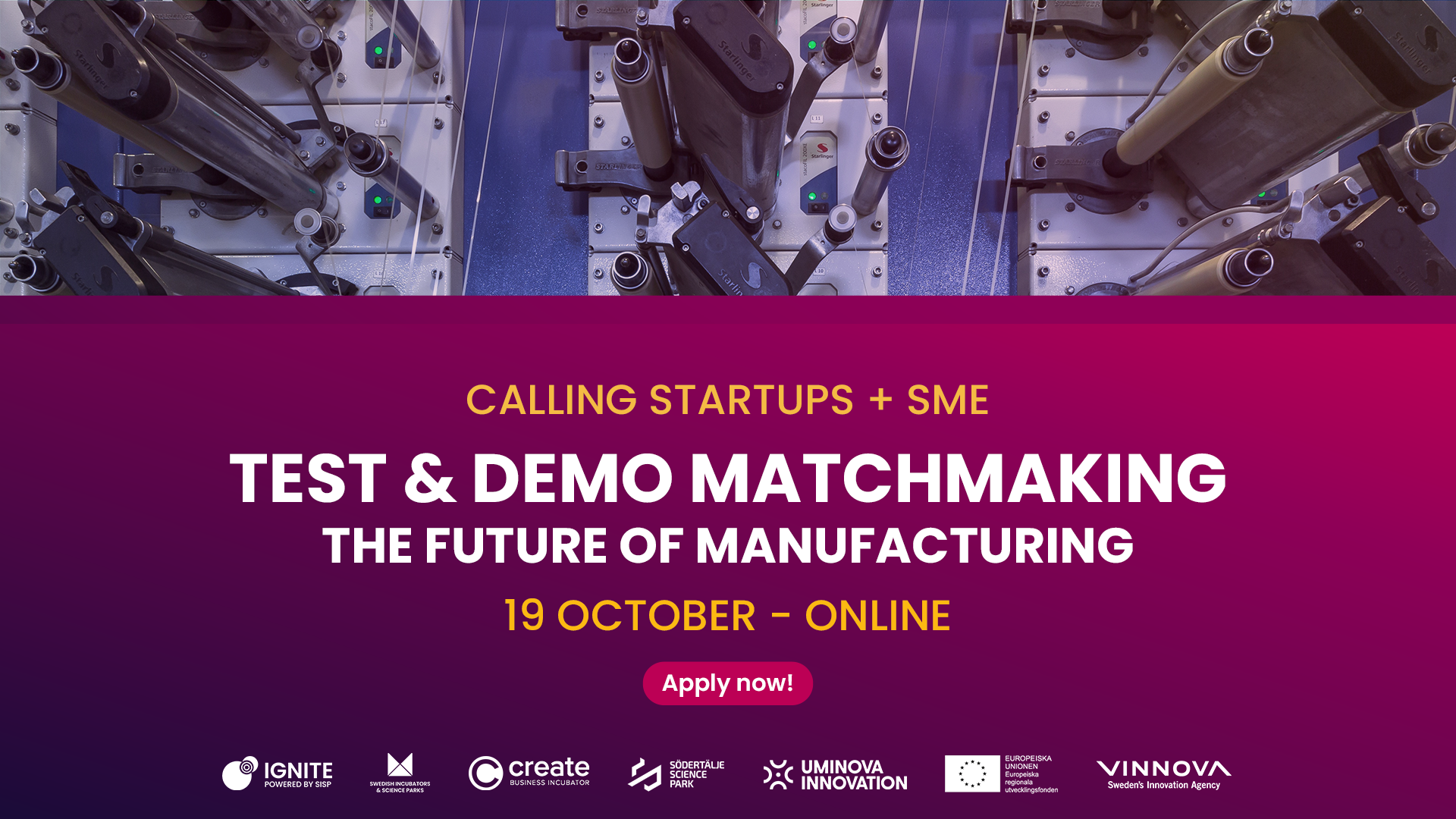 Demo Testing Test & Demo Matchmaking - The Future of Manufacturing | Ignite Nordic ...