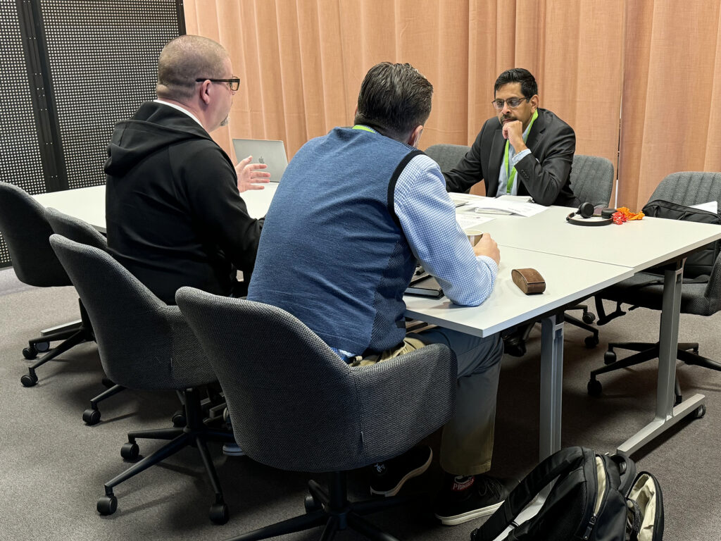 Startup presenting battery innovation at Battery Tech Matchday by Ignite Sweden