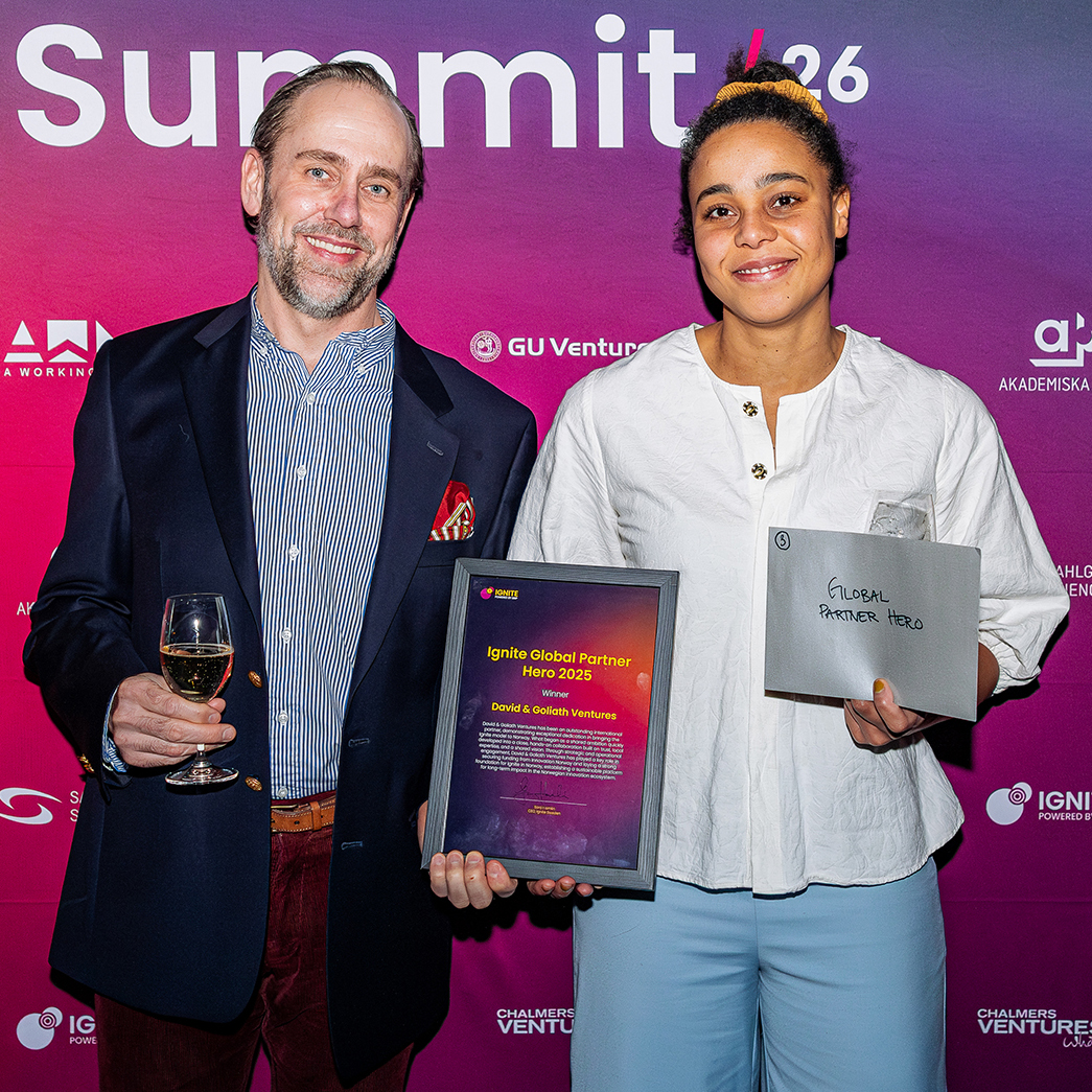 David & Goliath Ventures winner of Ignite Awards 2025