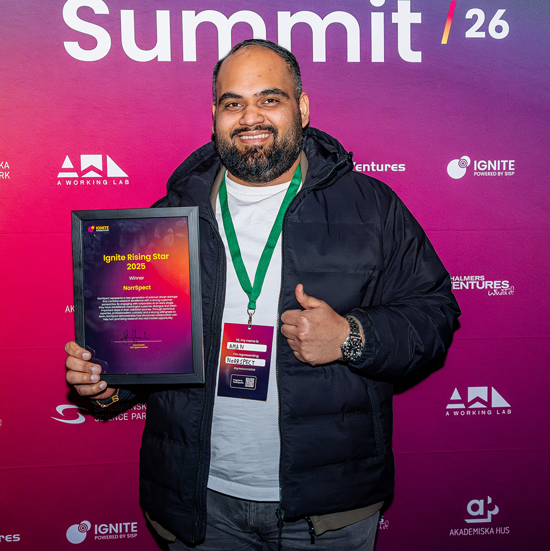 NorrSpect winner of Ignite Award 2025