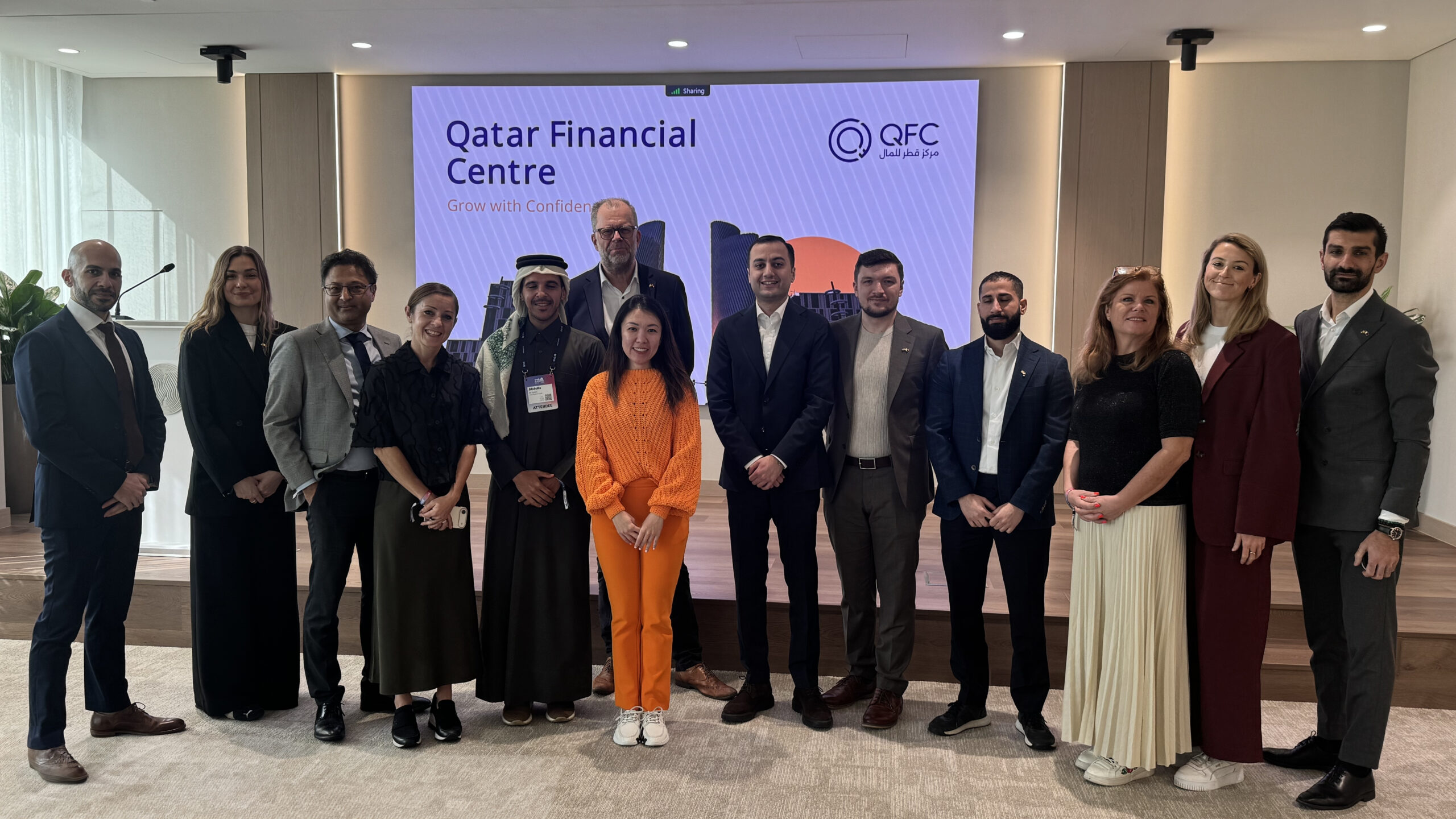 Swedish delegation in Qatar