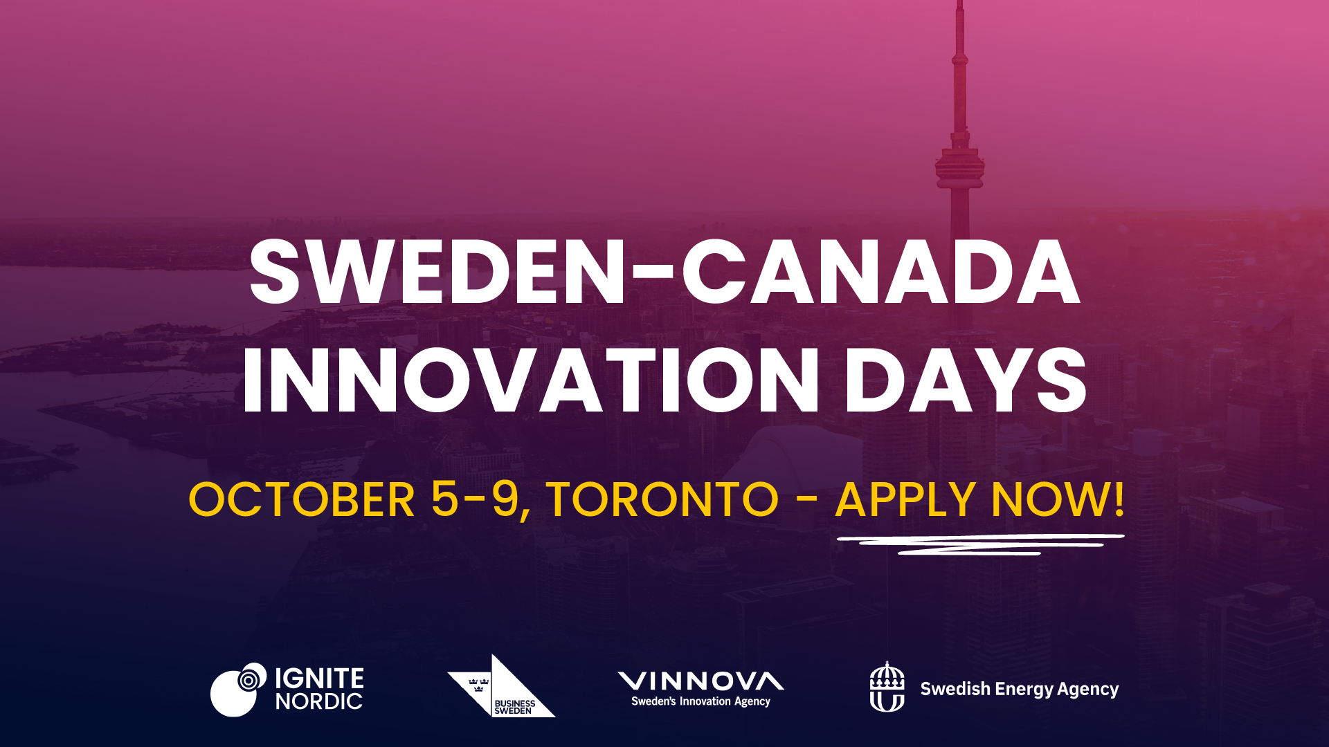 Sweden-Canada Innovation Days 2026 | Ignite Nordic – Innovation is crucial.